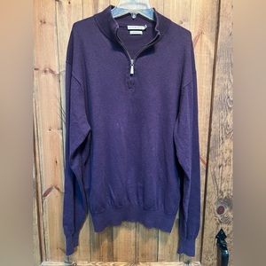 Men’s Medium Peter Millar Luxury Blend golf pullover/sweater